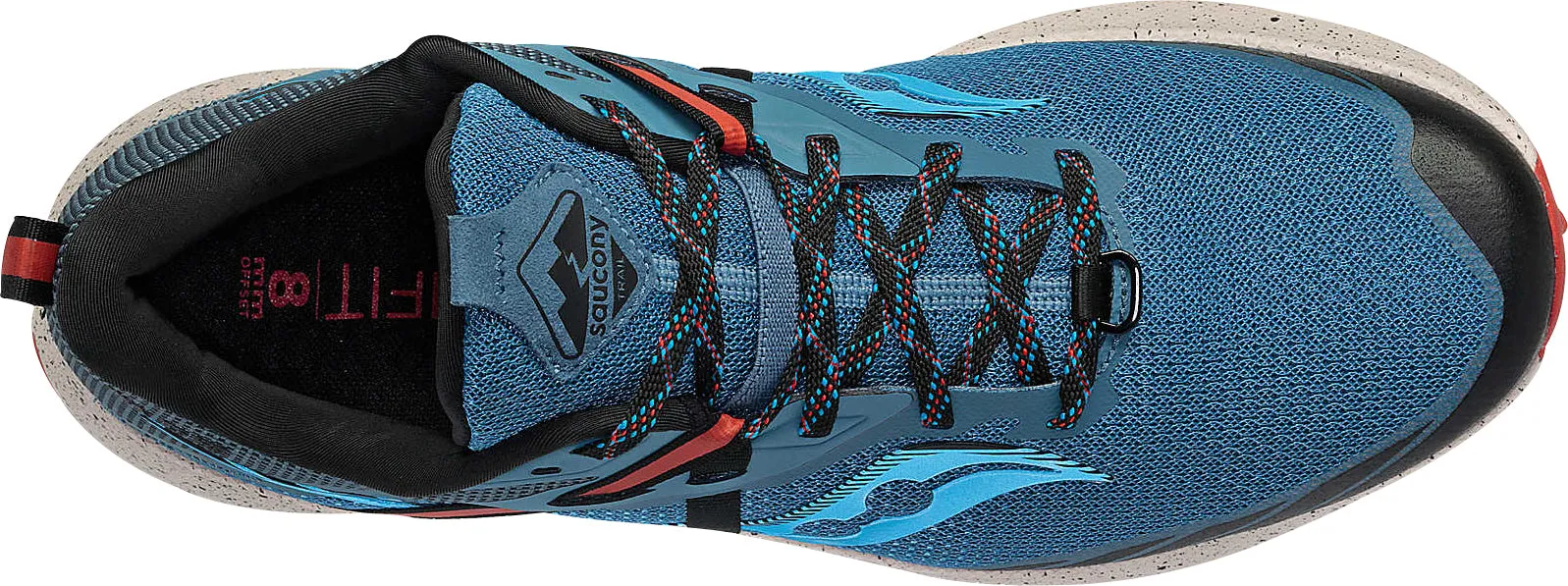 Shoes Saucony Saucony Ride 15 TR Mens Trail Running Shoes - Blue