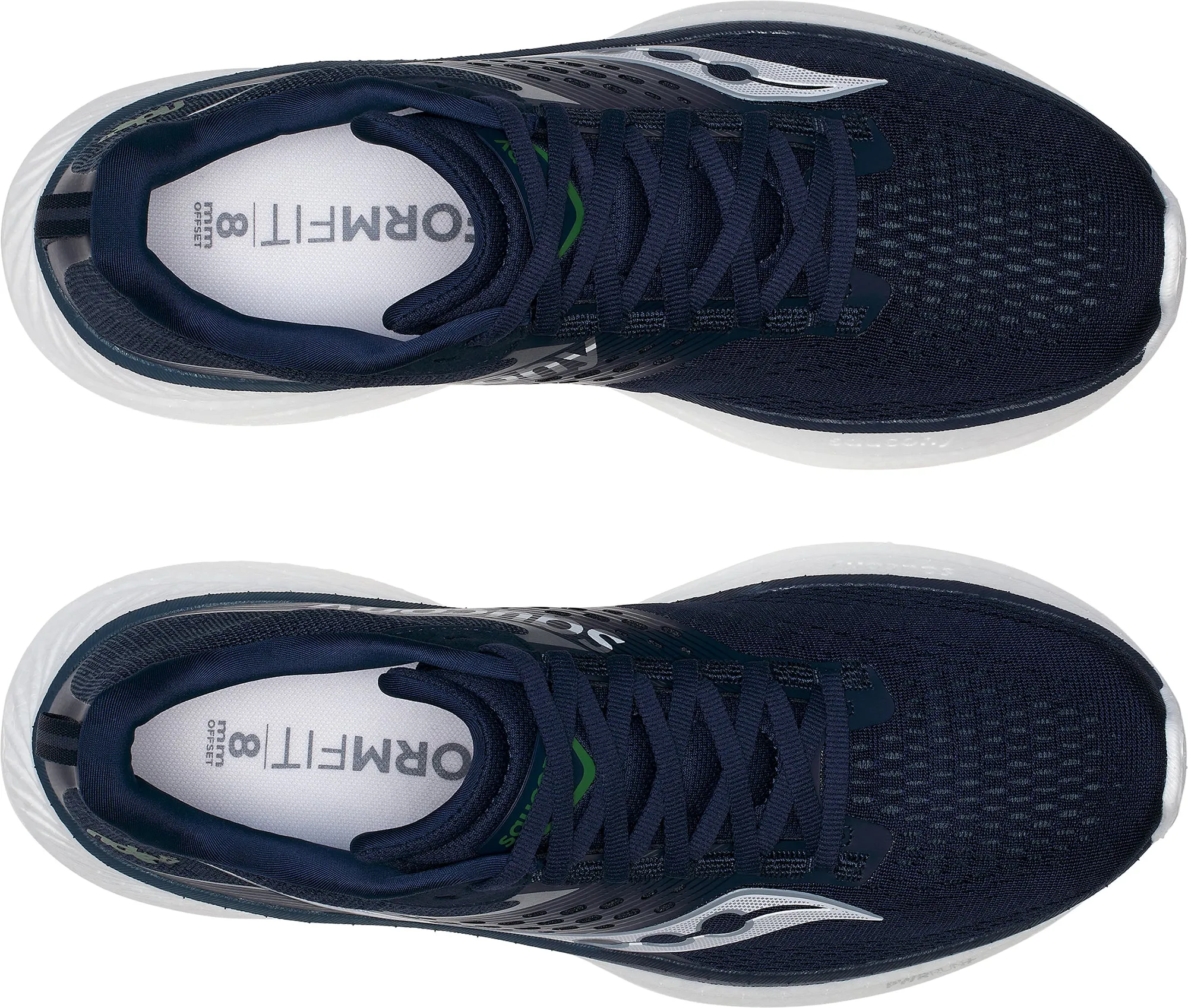 Shoes Saucony Saucony Ride 17 Mens Running Shoes - Navy
