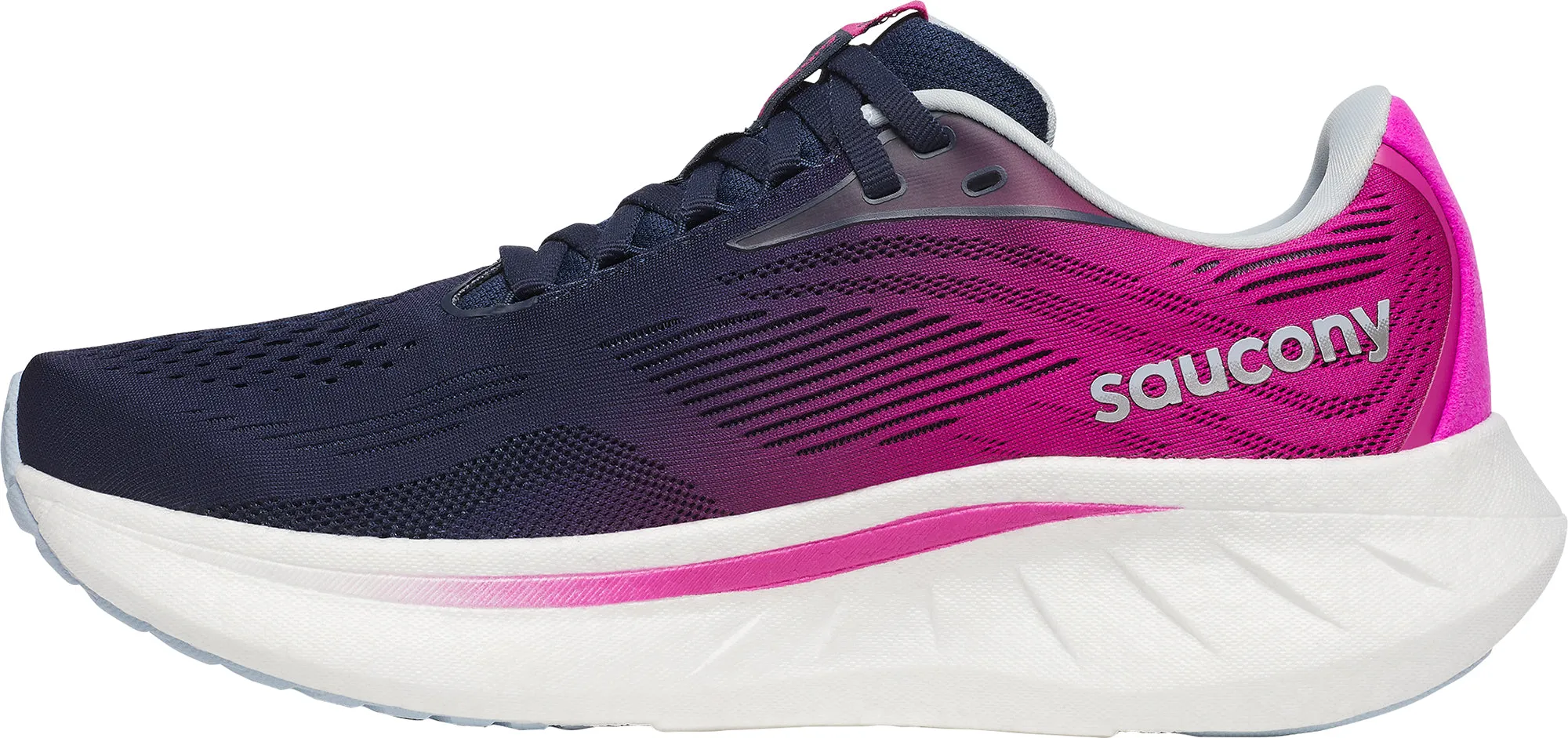 Shoes Saucony Saucony Ride 18 Womens Running Shoes - Blue