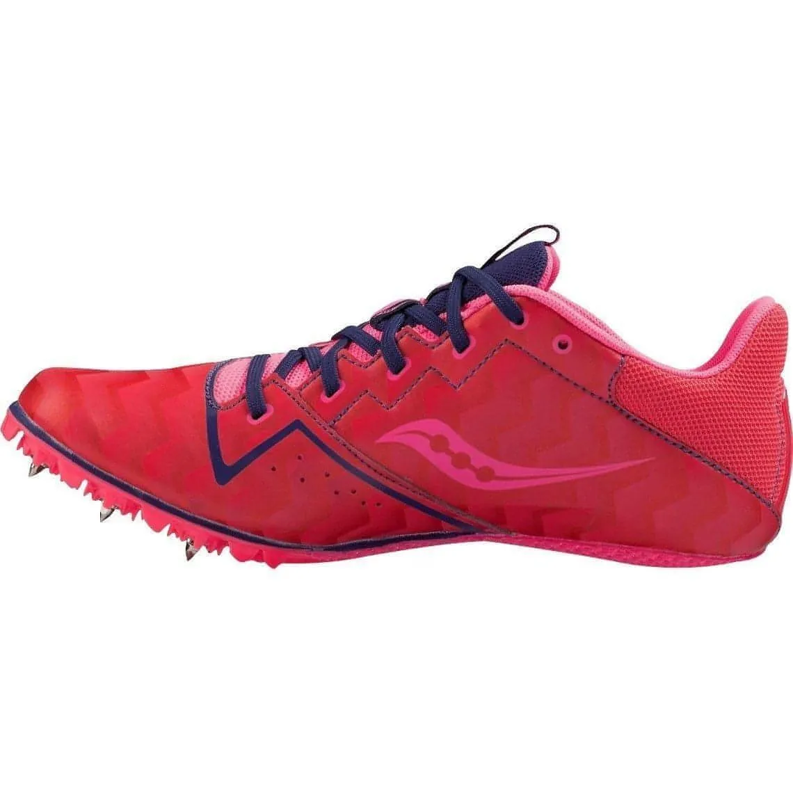 Shoes Saucony Saucony Spitfire 4 Womens Sprint Running Spikes - Pink