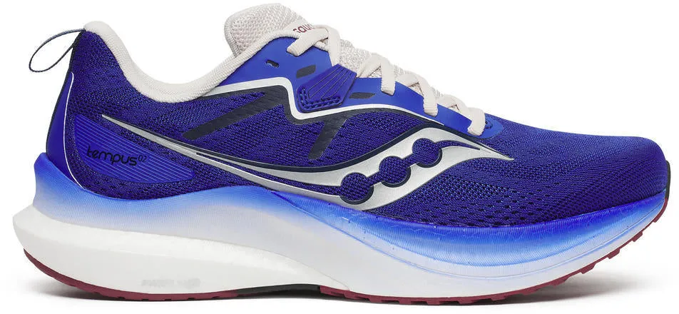 Shoes Saucony Saucony Tempus 2 Mens Running Shoes - Blue