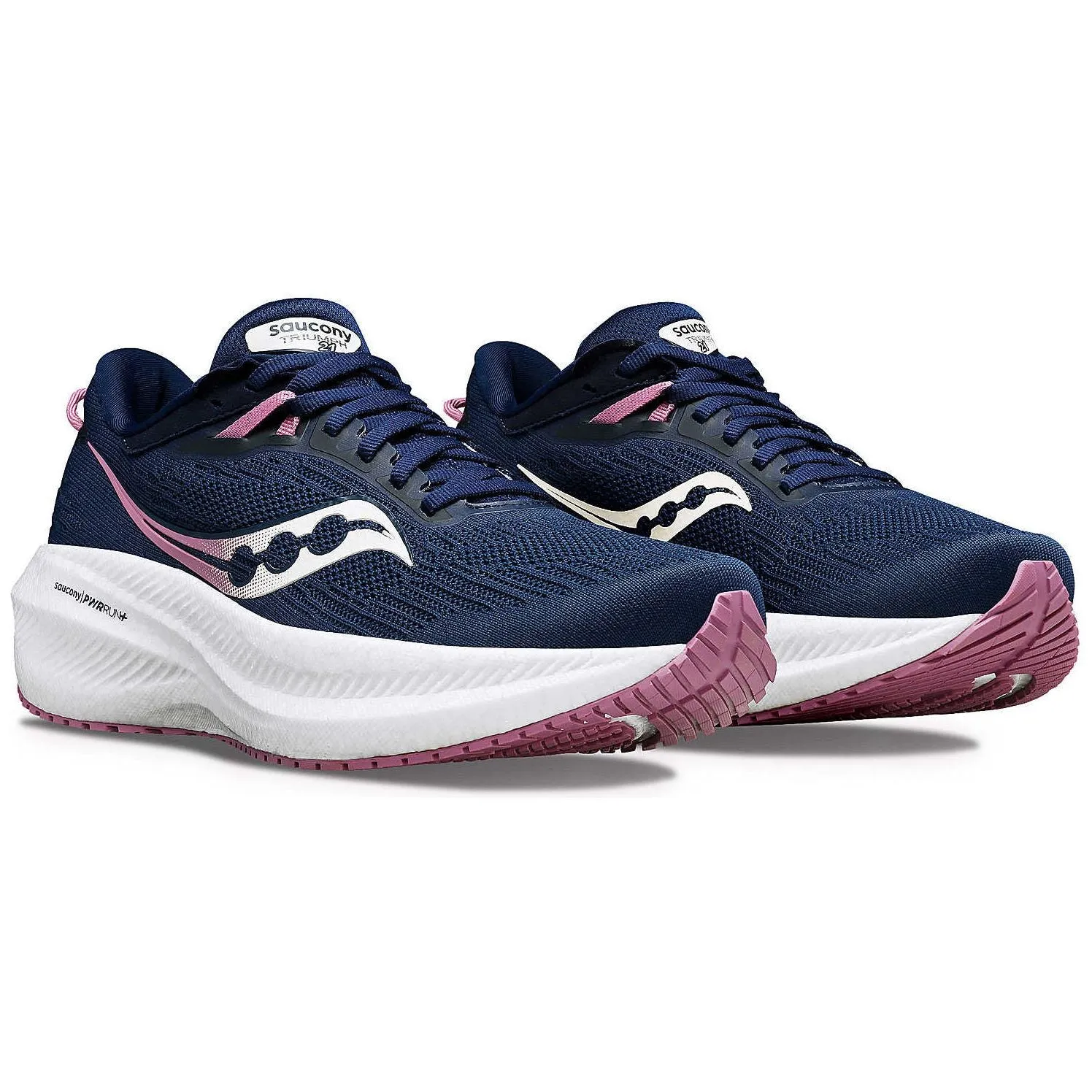 Shoes Saucony Saucony Triumph 21 Womens Running Shoes - Navy