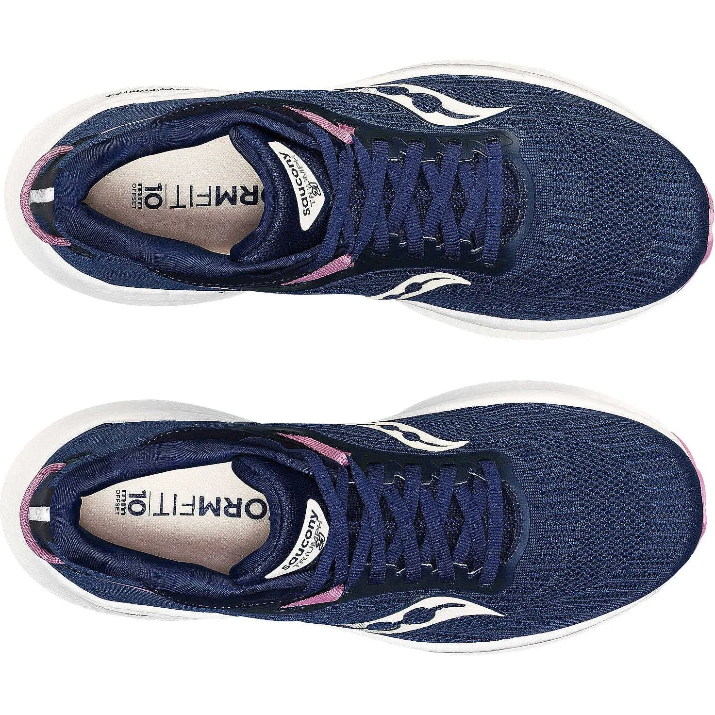Shoes Saucony Saucony Triumph 21 Womens Running Shoes - Navy