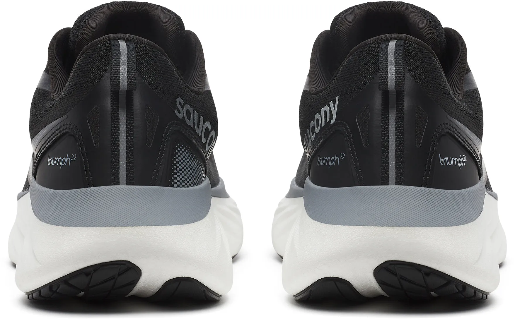 Shoes Saucony Saucony Triumph 22 Mens Running Shoes - Black