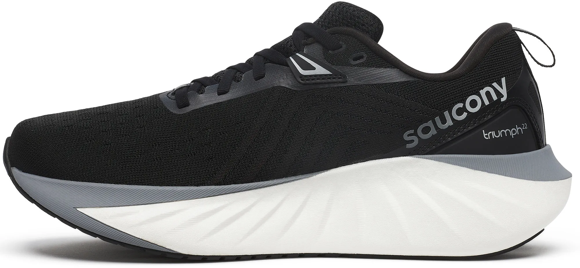 Shoes Saucony Saucony Triumph 22 Mens Running Shoes - Black