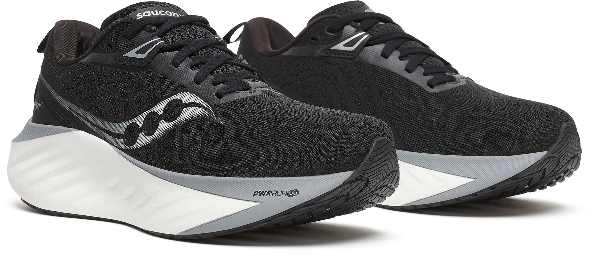 Shoes Saucony Saucony Triumph 22 Womens Running Shoes - Black