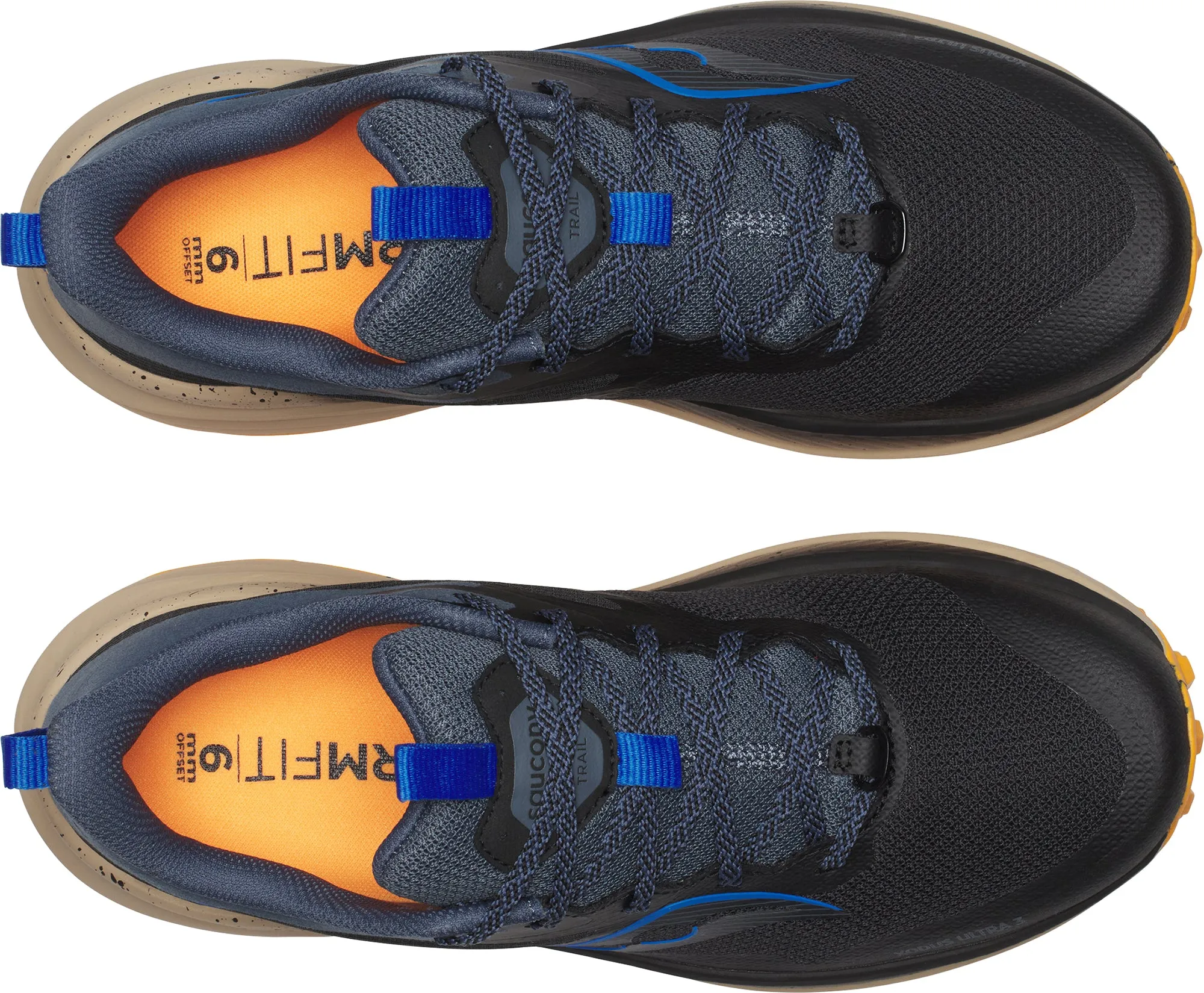 Shoes Saucony Saucony Xodus Ultra 3 Mens Trail Running Shoes - Black