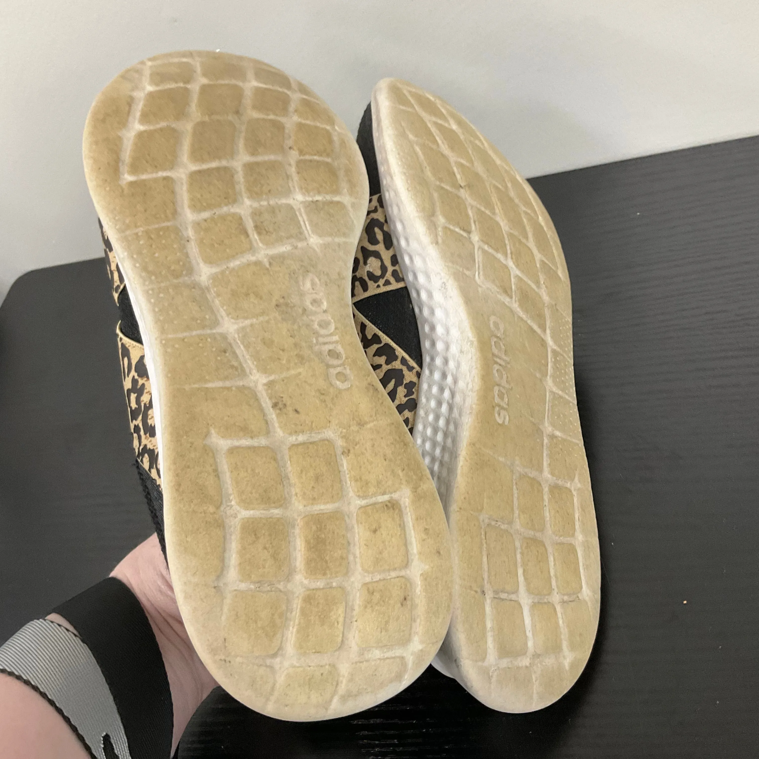 Shoes Sneakers By Adidas In Animal Print, Size:7 adidas