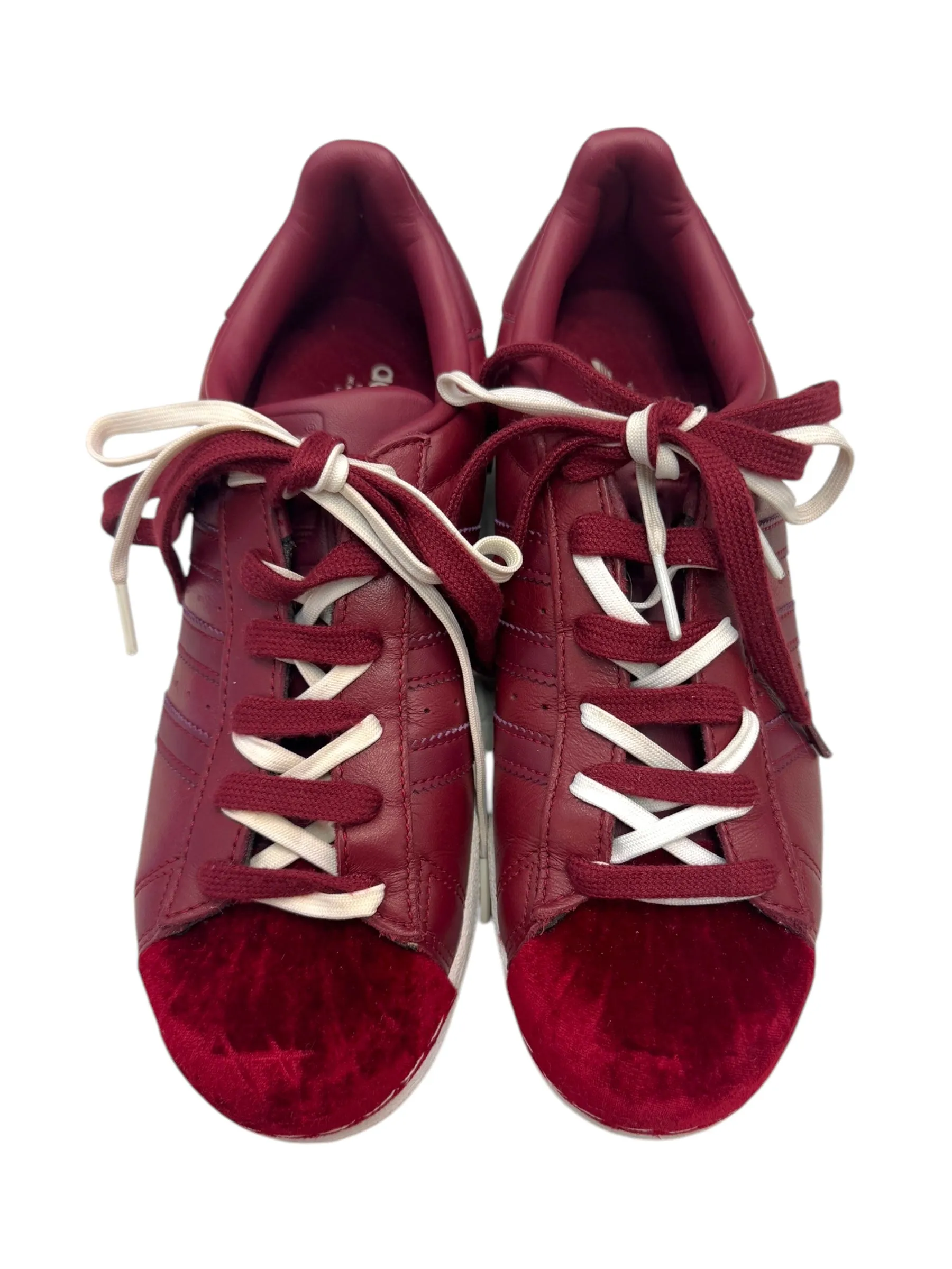 Shoes Sneakers By Adidas In Maroon, Size: 6.5 adidas