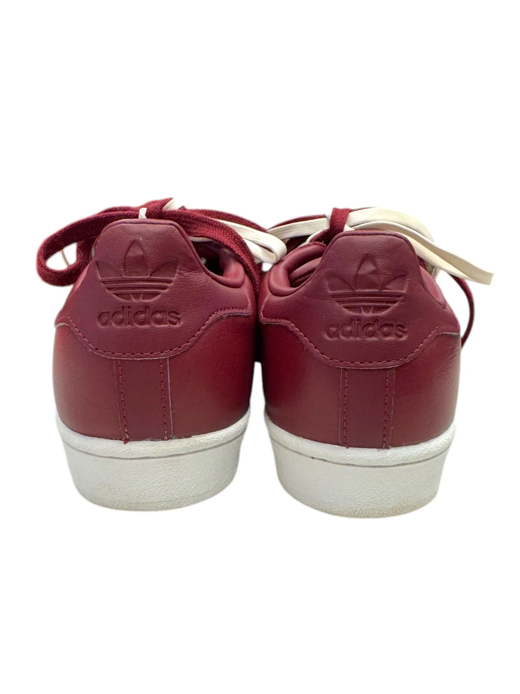 Shoes Sneakers By Adidas In Maroon, Size: 6.5 adidas
