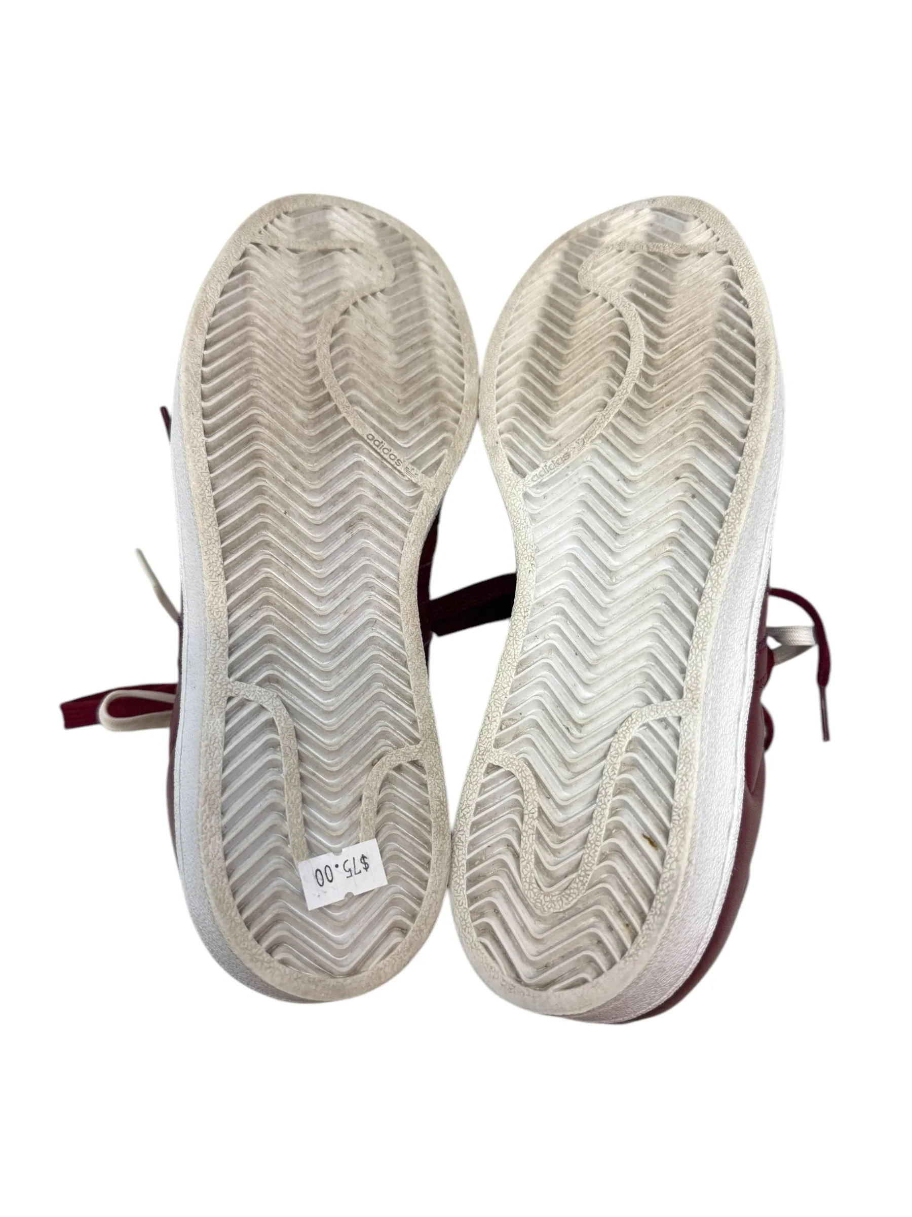 Shoes Sneakers By Adidas In Maroon, Size: 6.5 adidas