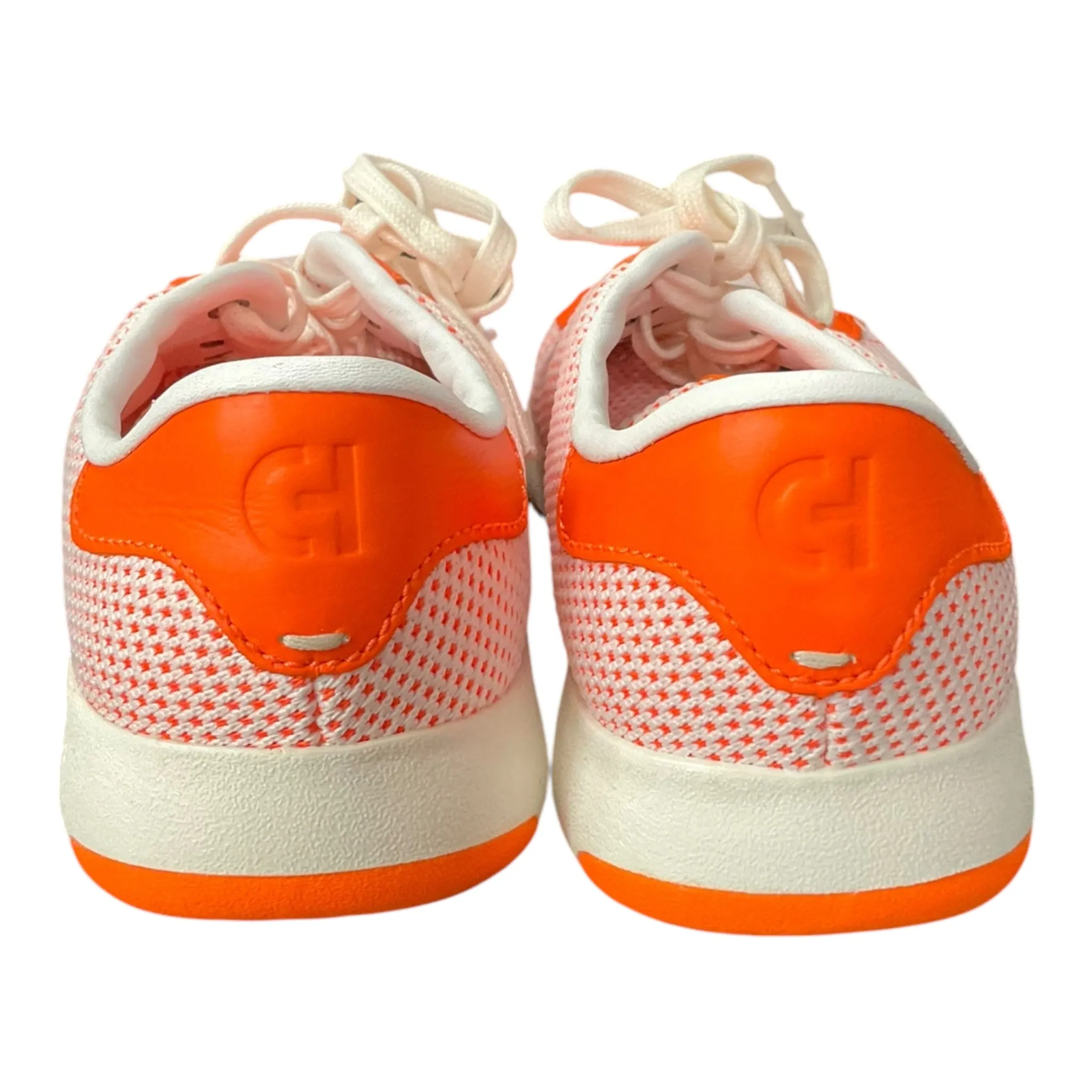 Shoes Sneakers By Cole-haan In Orange & White, Size: 10 cole haan