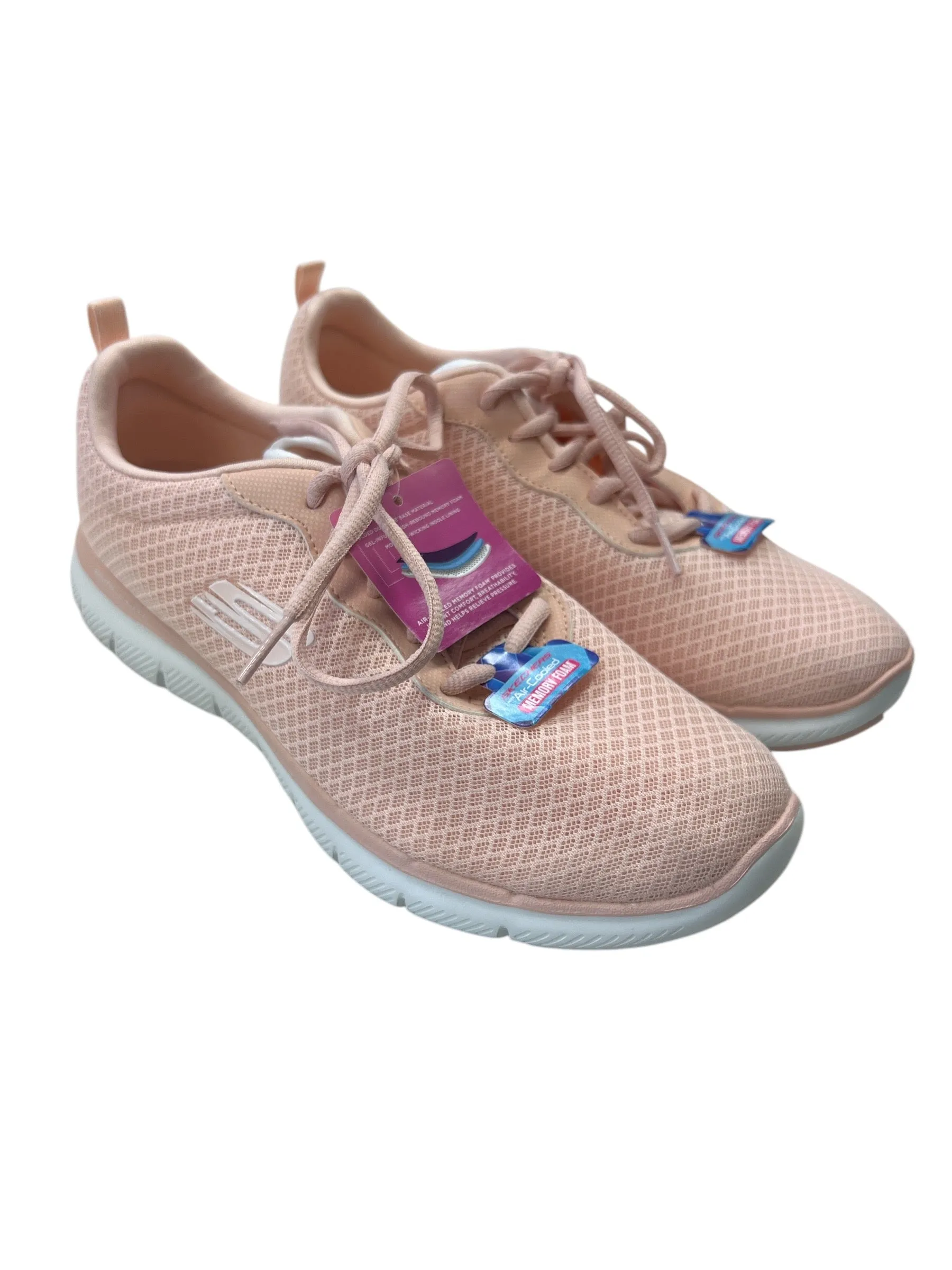 Shoes Sneakers By Skechers In Peach, Size: 10 skechers