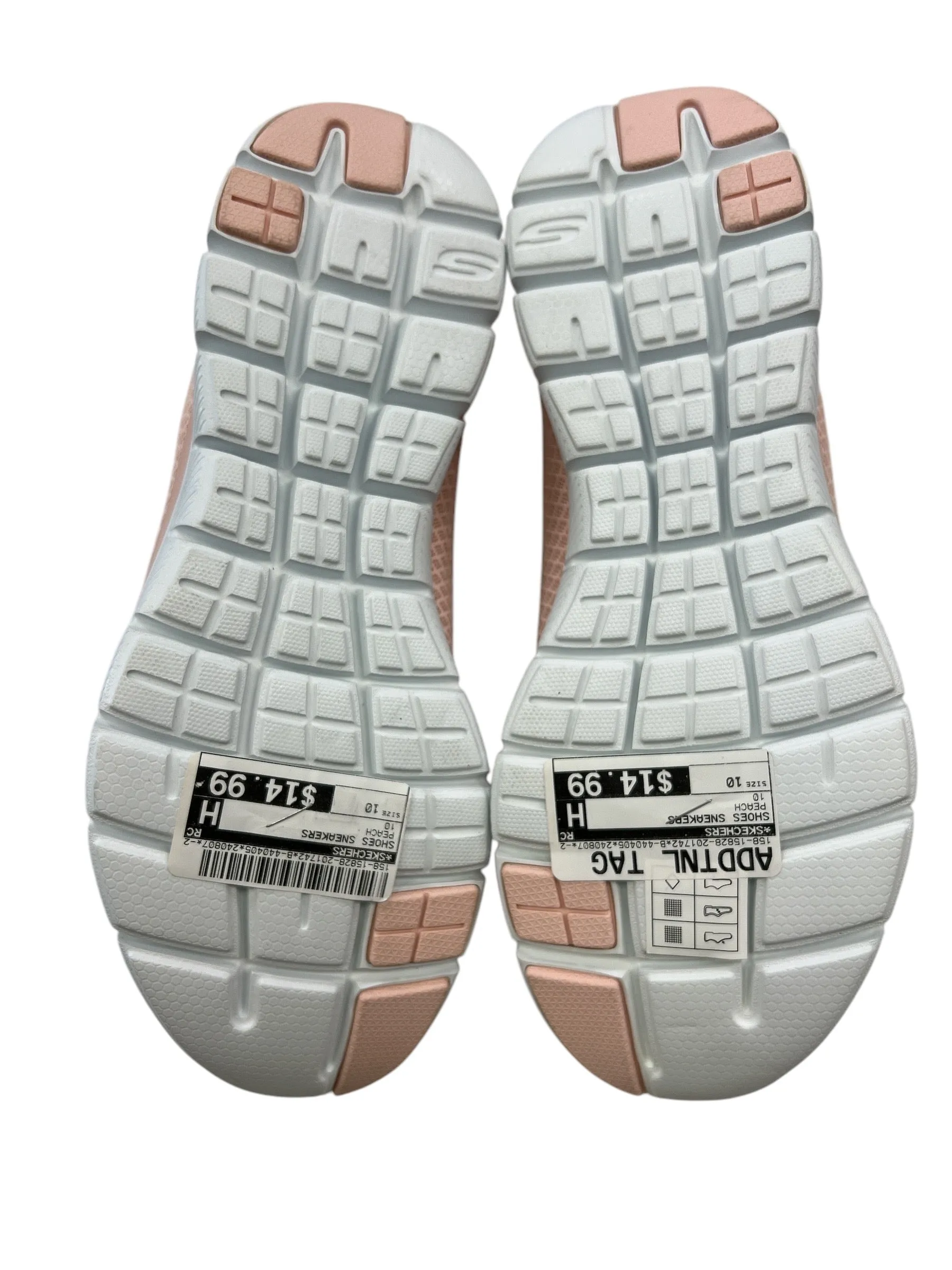 Shoes Sneakers By Skechers In Peach, Size: 10 skechers