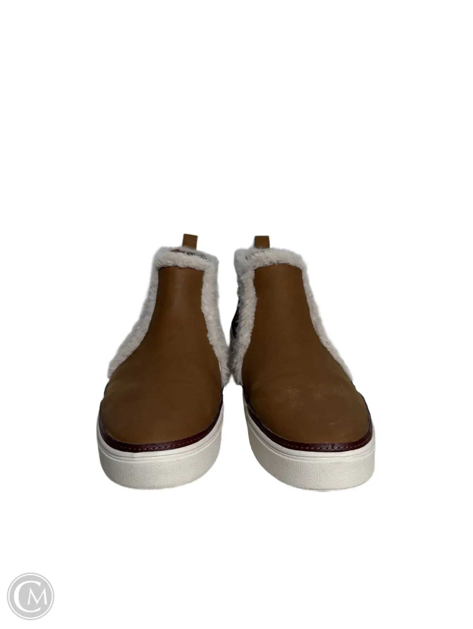 Shoes Sneakers By Toms In Brown, Size: 11 toms
