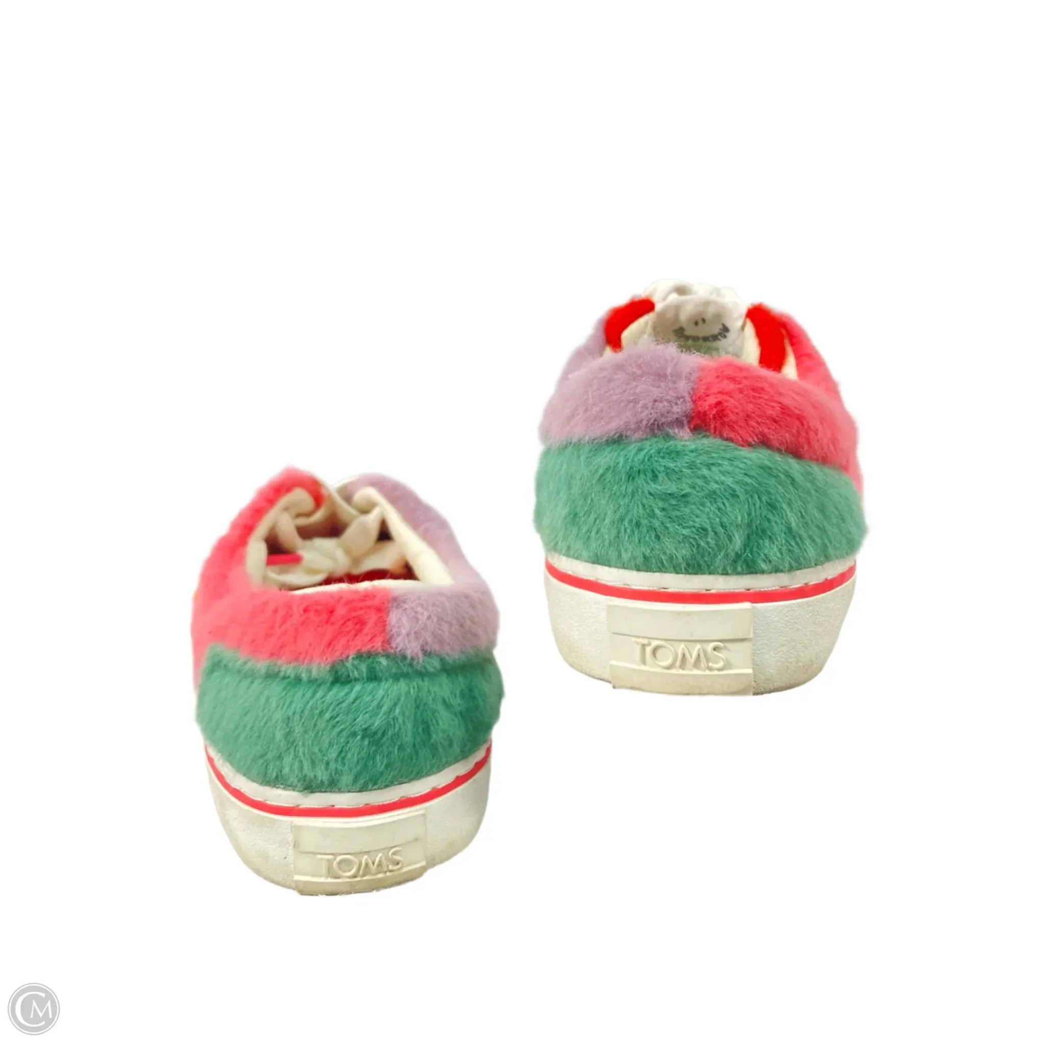 Shoes Sneakers By Toms In Orange & Pink, Size: 7.5 toms
