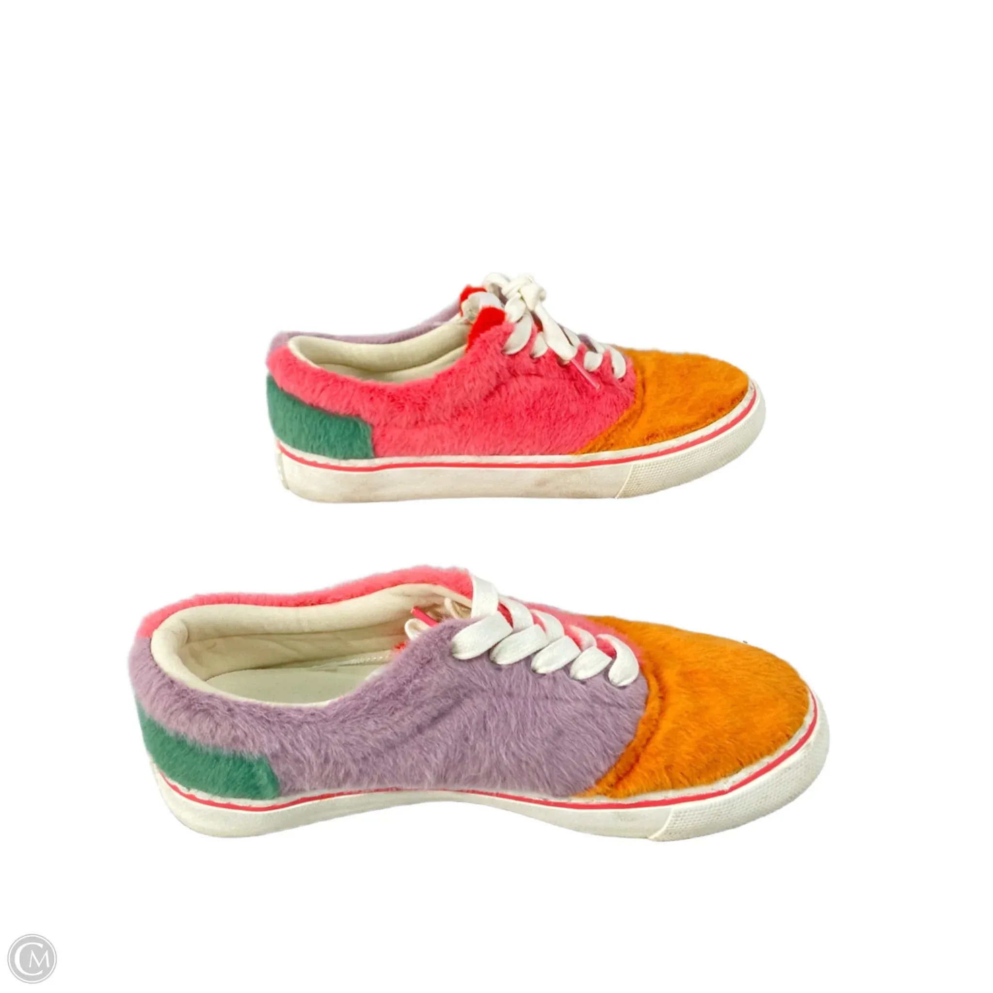 Shoes Sneakers By Toms In Orange & Pink, Size: 7.5 toms