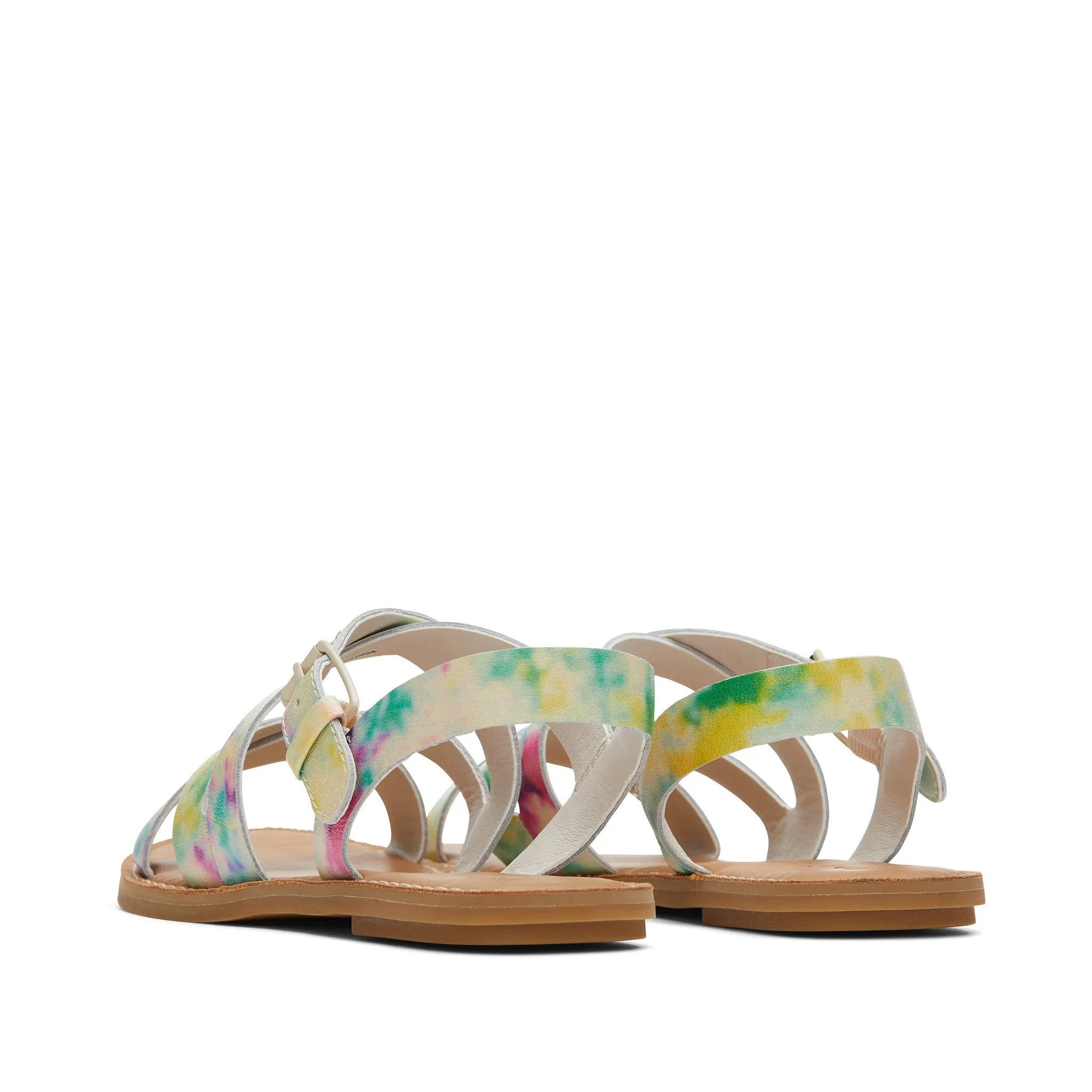 Sicily Tie Dye Leather Sandal