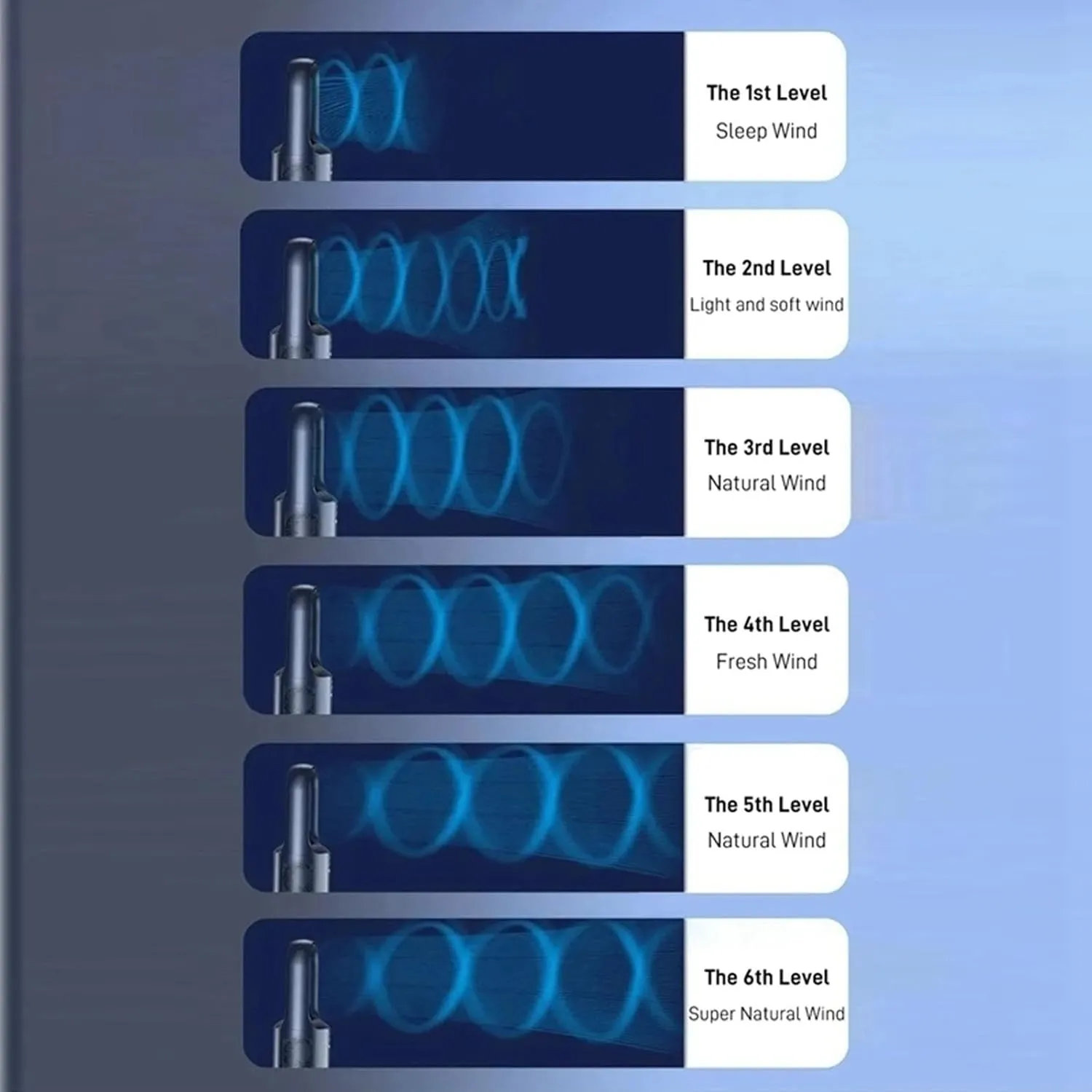 Silent Bladeless Fan  USB Cooling for Any Room