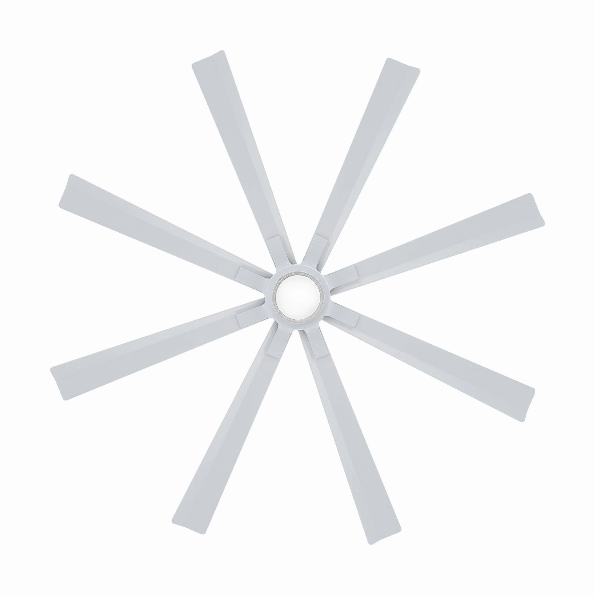 Size Matters Indoor/Outdoor 8-Blade 65" LED Smart Ceiling Fan