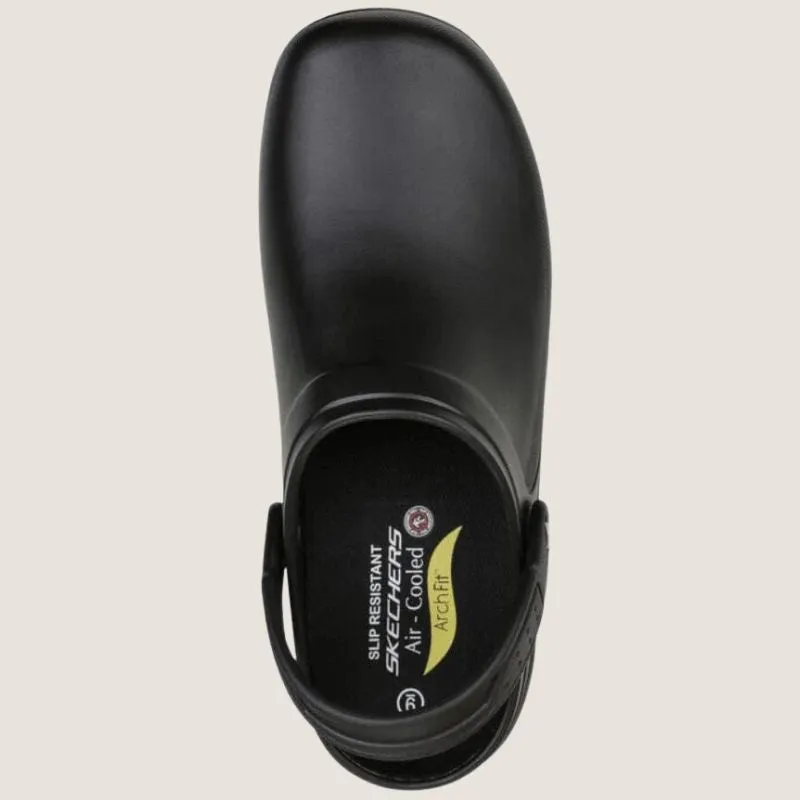 Skechers Arch Fit Riverbound Slip Resistant Clog Shoes_Skechers