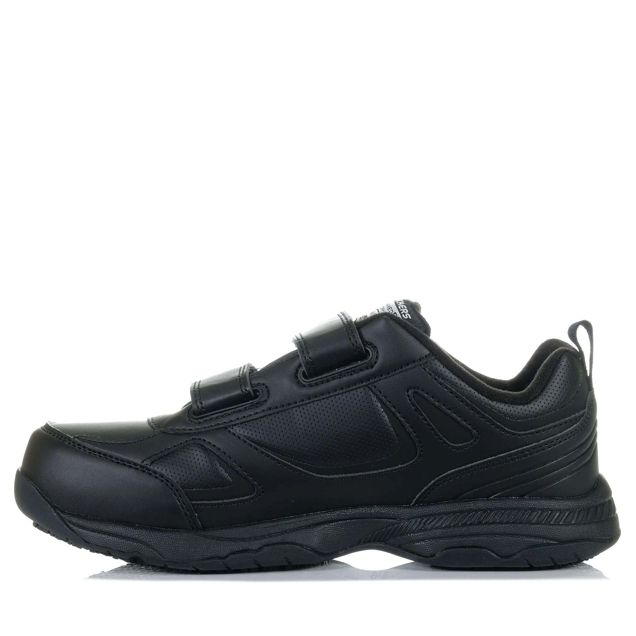 Skechers Dighton Rolind Wide 200200W Black Shoes_Skechers