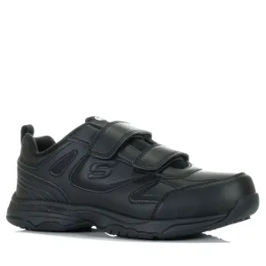 Skechers Dighton Rolind Wide 200200W Black Shoes_Skechers