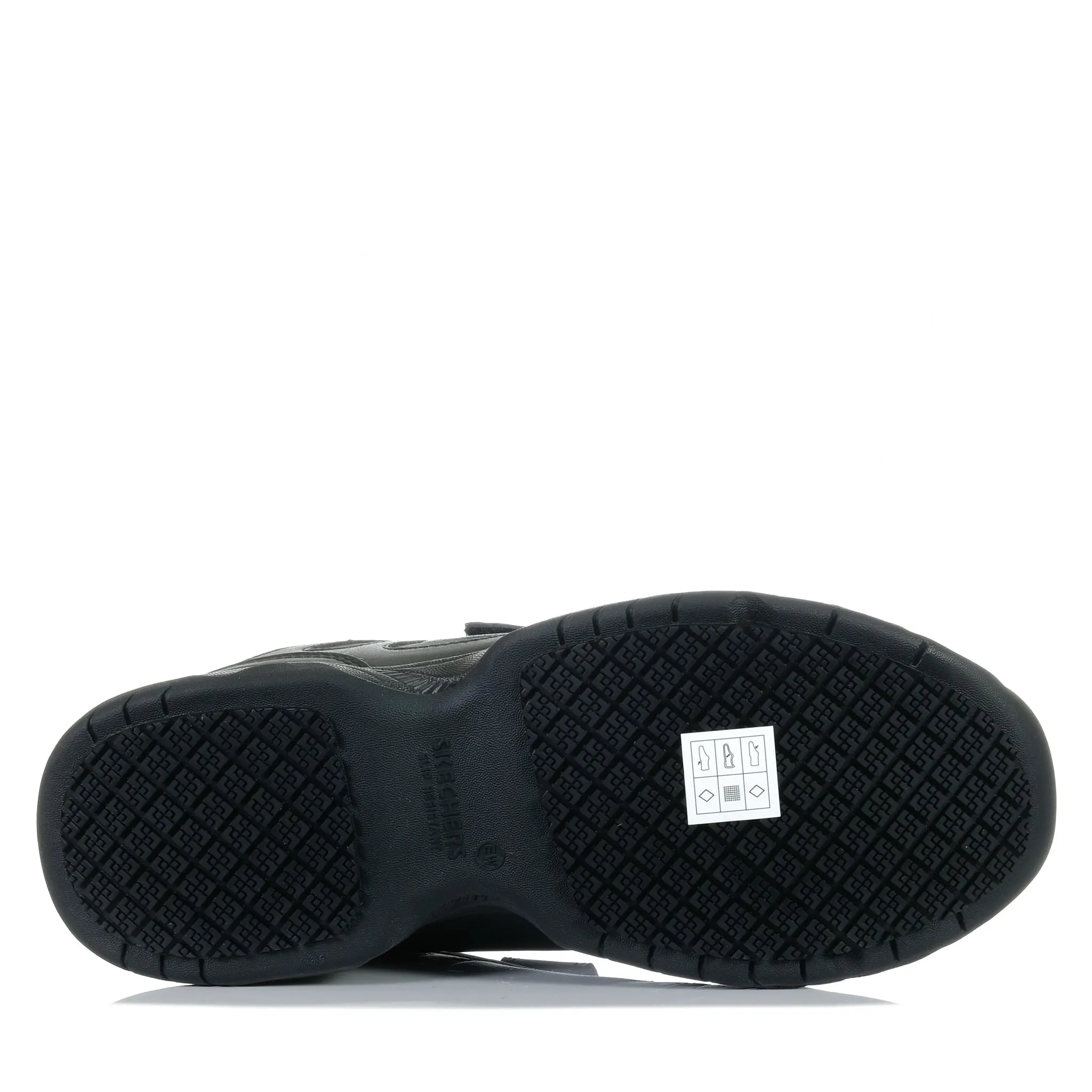 Skechers Dighton Rolind Wide 200200W Black Shoes_Skechers