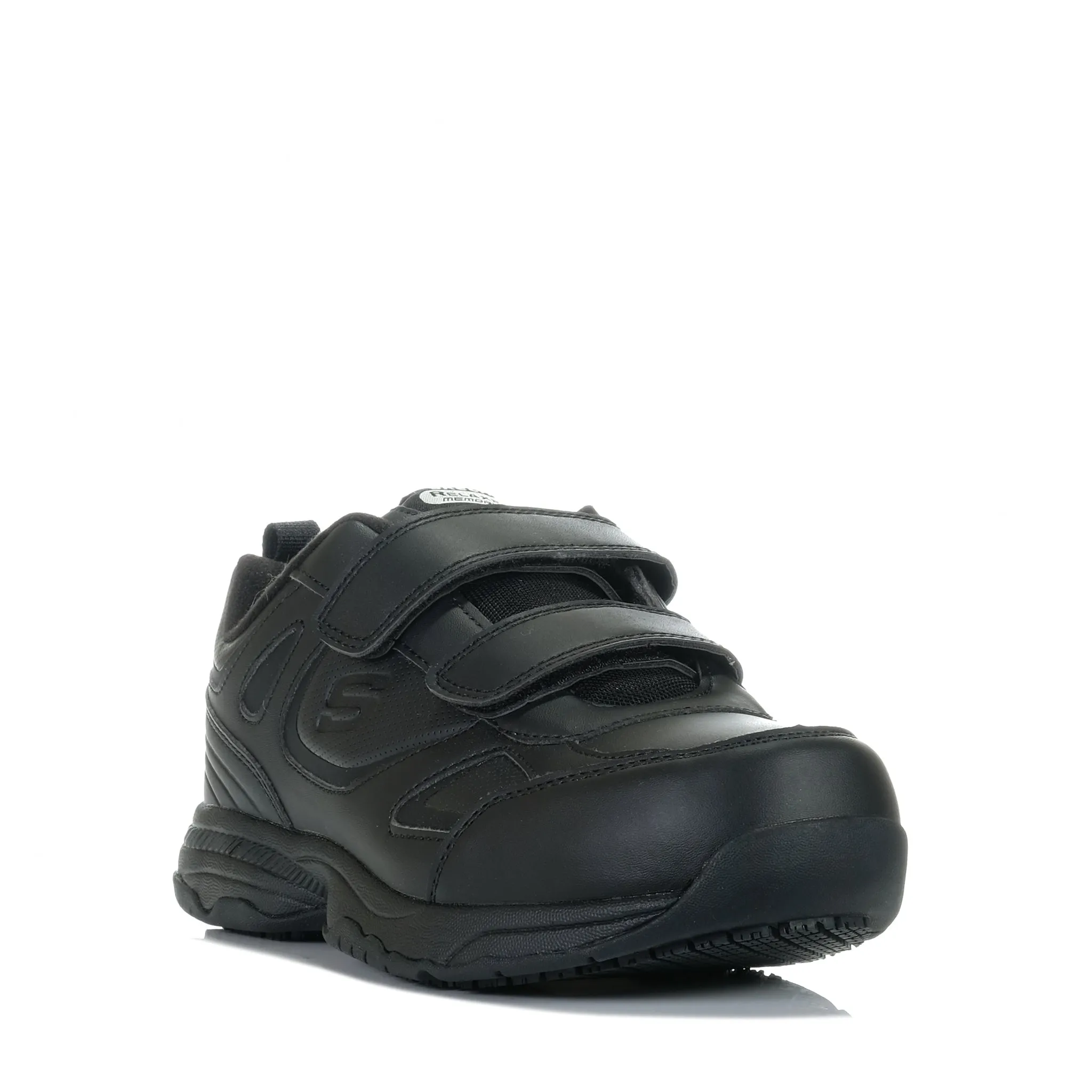 Skechers Dighton Rolind Wide 200200W Black Shoes_Skechers