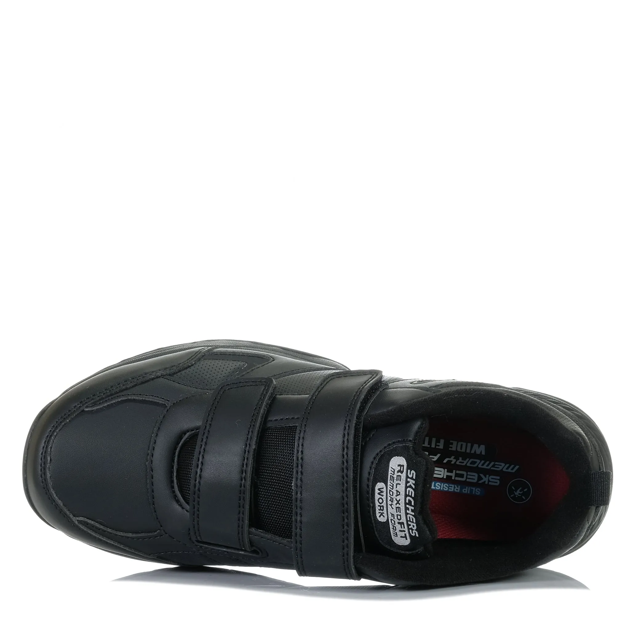 Skechers Dighton Rolind Wide 200200W Black Shoes_Skechers