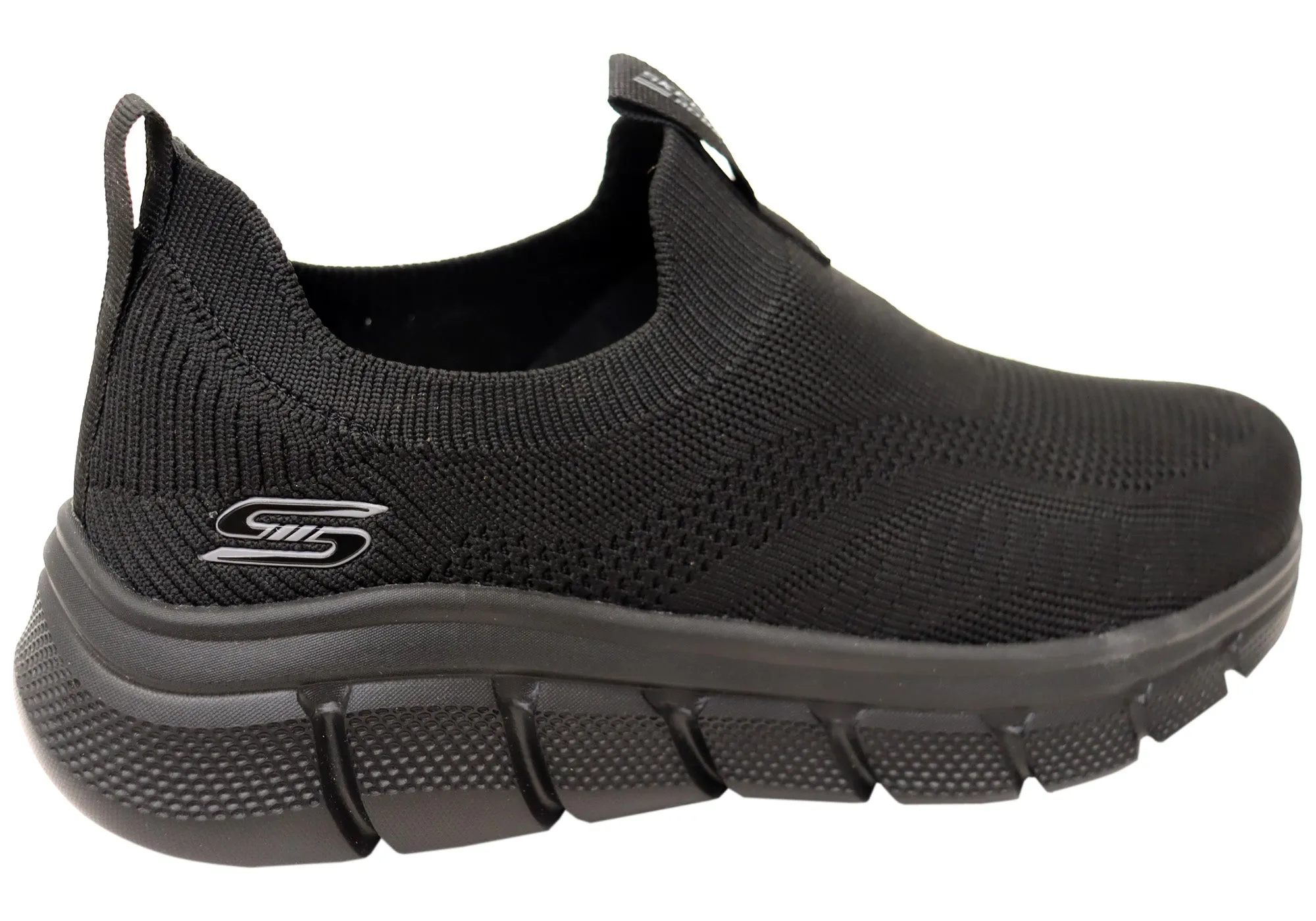 Skechers Mens BOBS Sport B Flex Frigid Edge Comfortable Slip On Shoes Skechers Shoes