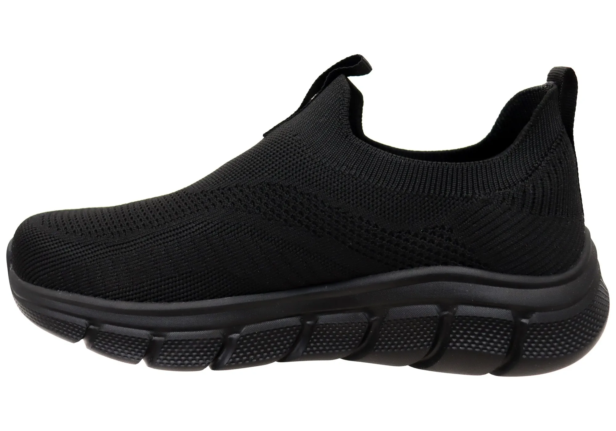 Skechers Mens BOBS Sport B Flex Frigid Edge Comfortable Slip On Shoes Skechers Shoes