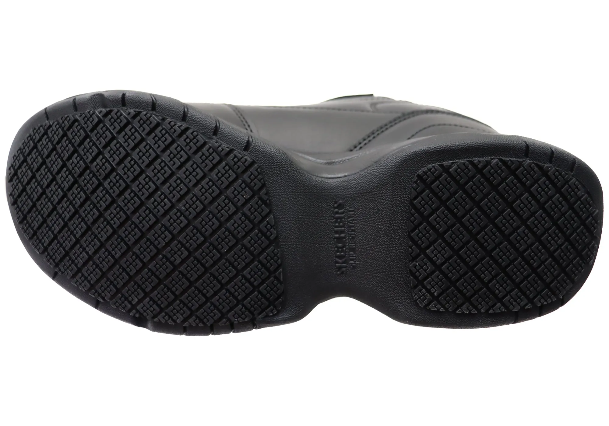 Skechers Mens Comfortable Relaxed Fit Felton Slip Resistant Work Shoes Skechers Shoes