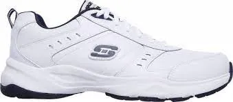 Skechers Shoes Haniger Leather Trainer White W
