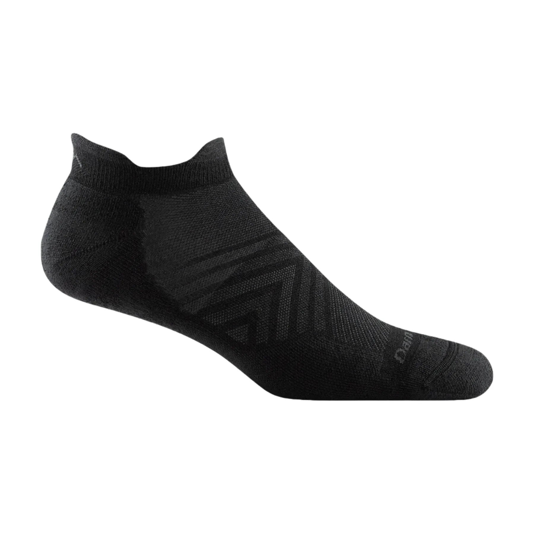 Skechers Shoes Men's Run No Show Tab Ultra Lightweight Running w/Cushion Black (1039)