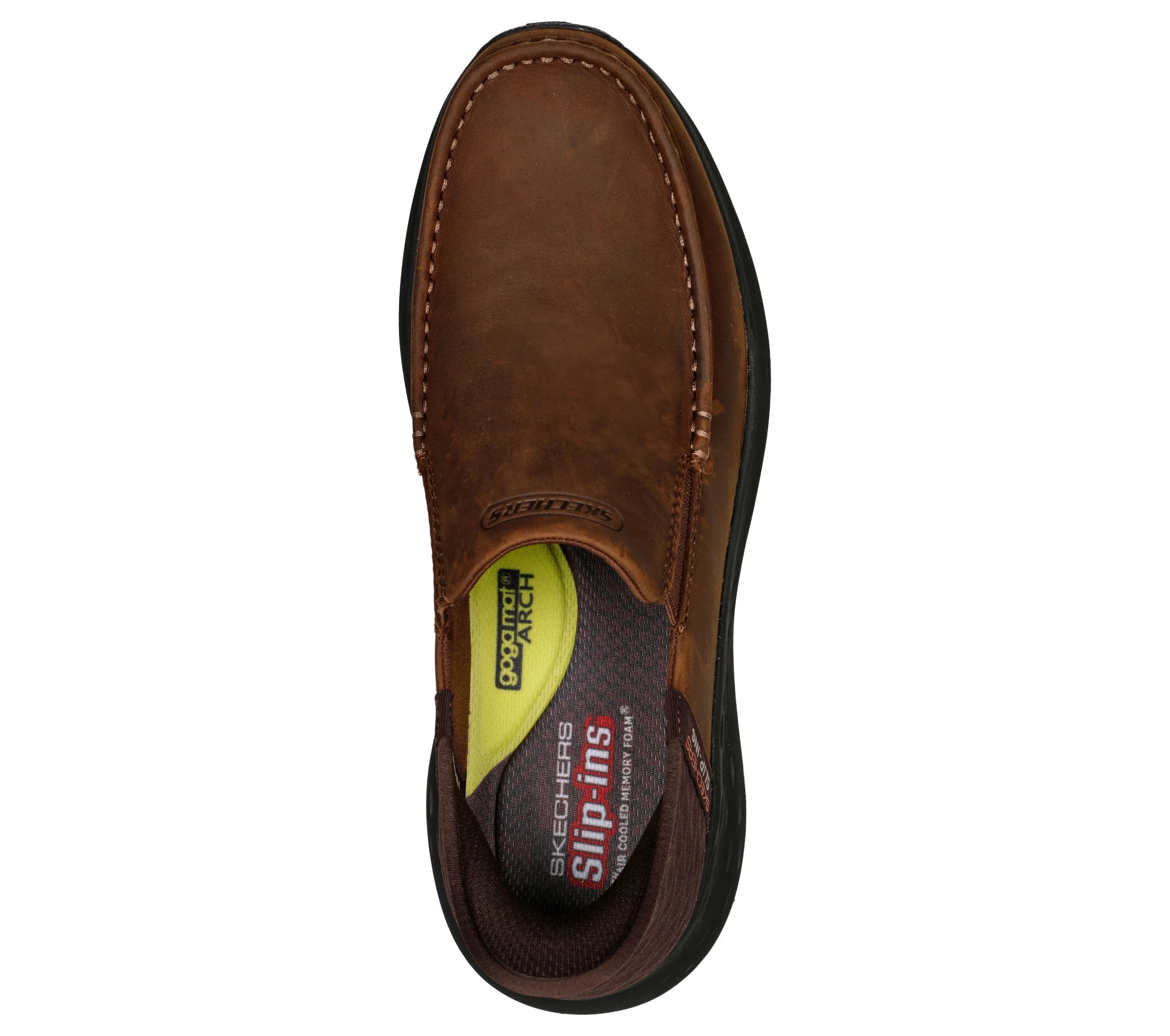 Skechers Shoes Men's Slip-Ins Relaxed Fit: Parson-Oswin Brown