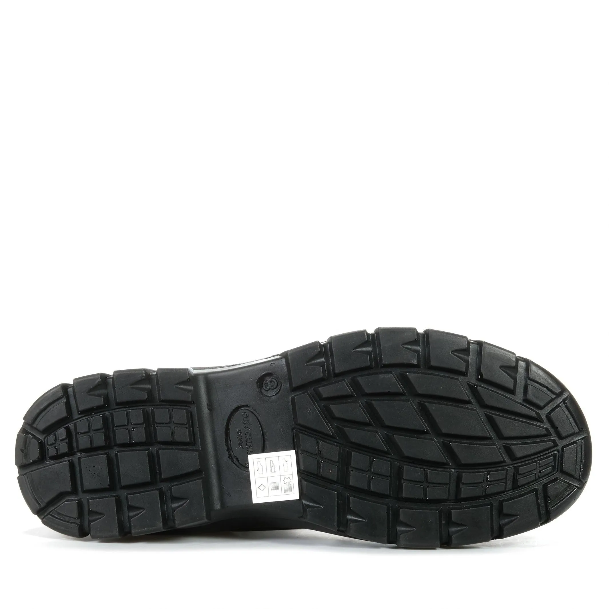 Skechers SKX Work Trophus - Gidian Composite Toe Dark Brown Shoes_Skechers