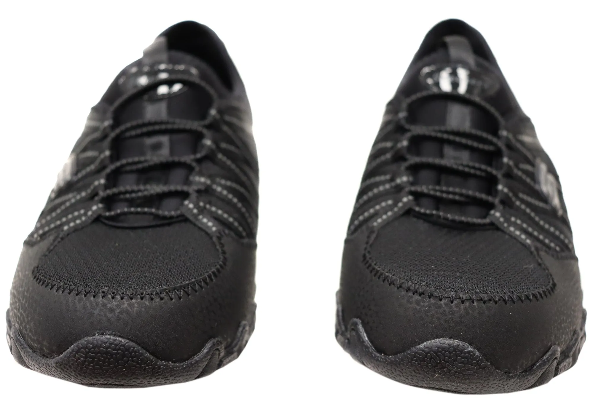 Skechers Womens Bikers Lite Relive Comfortable Wide Fit Shoes Skechers Shoes