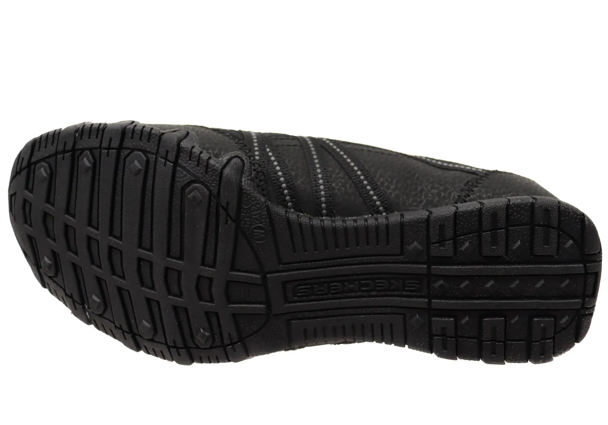 Skechers Womens Bikers Lite Relive Comfortable Wide Fit Shoes Skechers Shoes