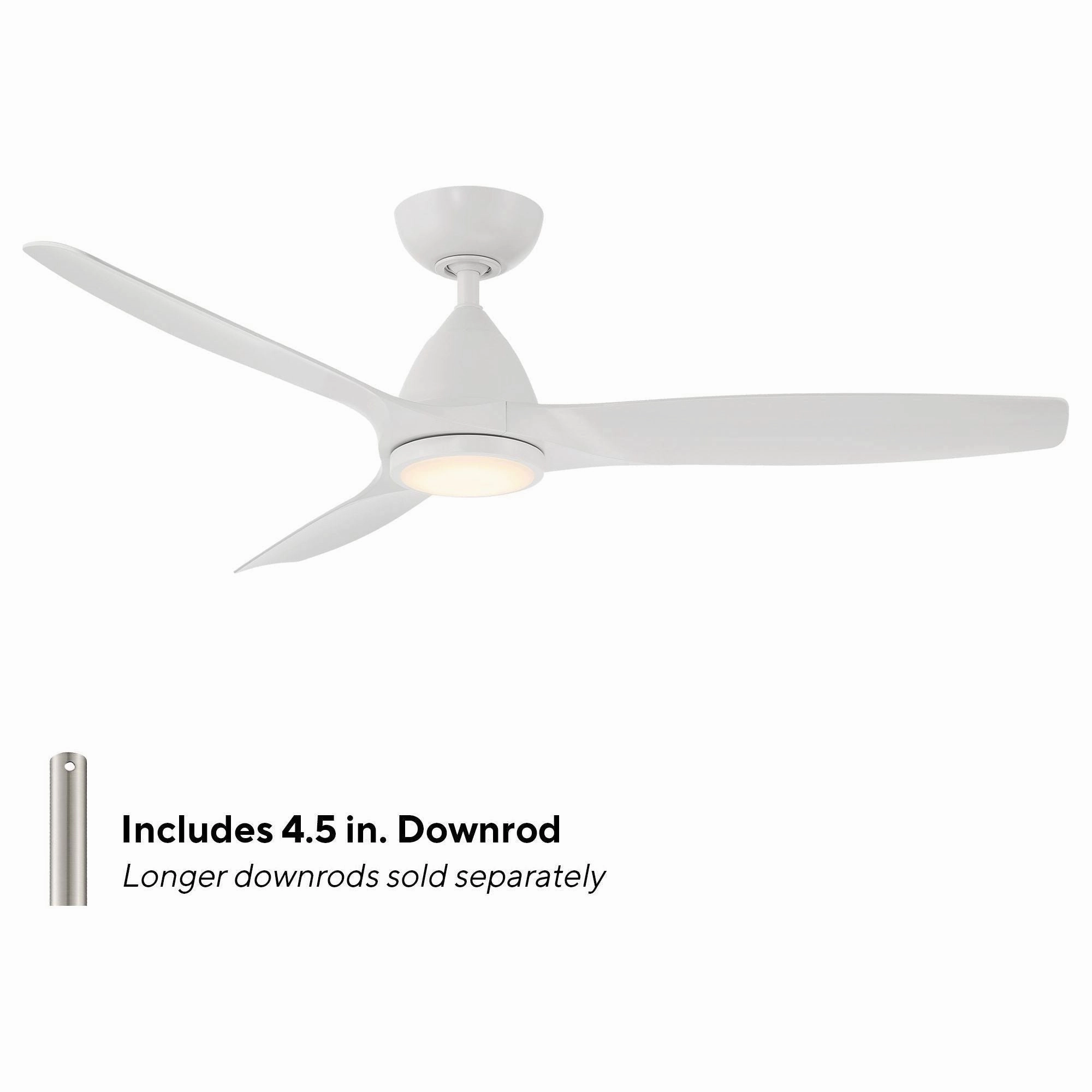 Skylark Indoor/Outdoor 3-Blade 54" LED Smart Ceiling Fan