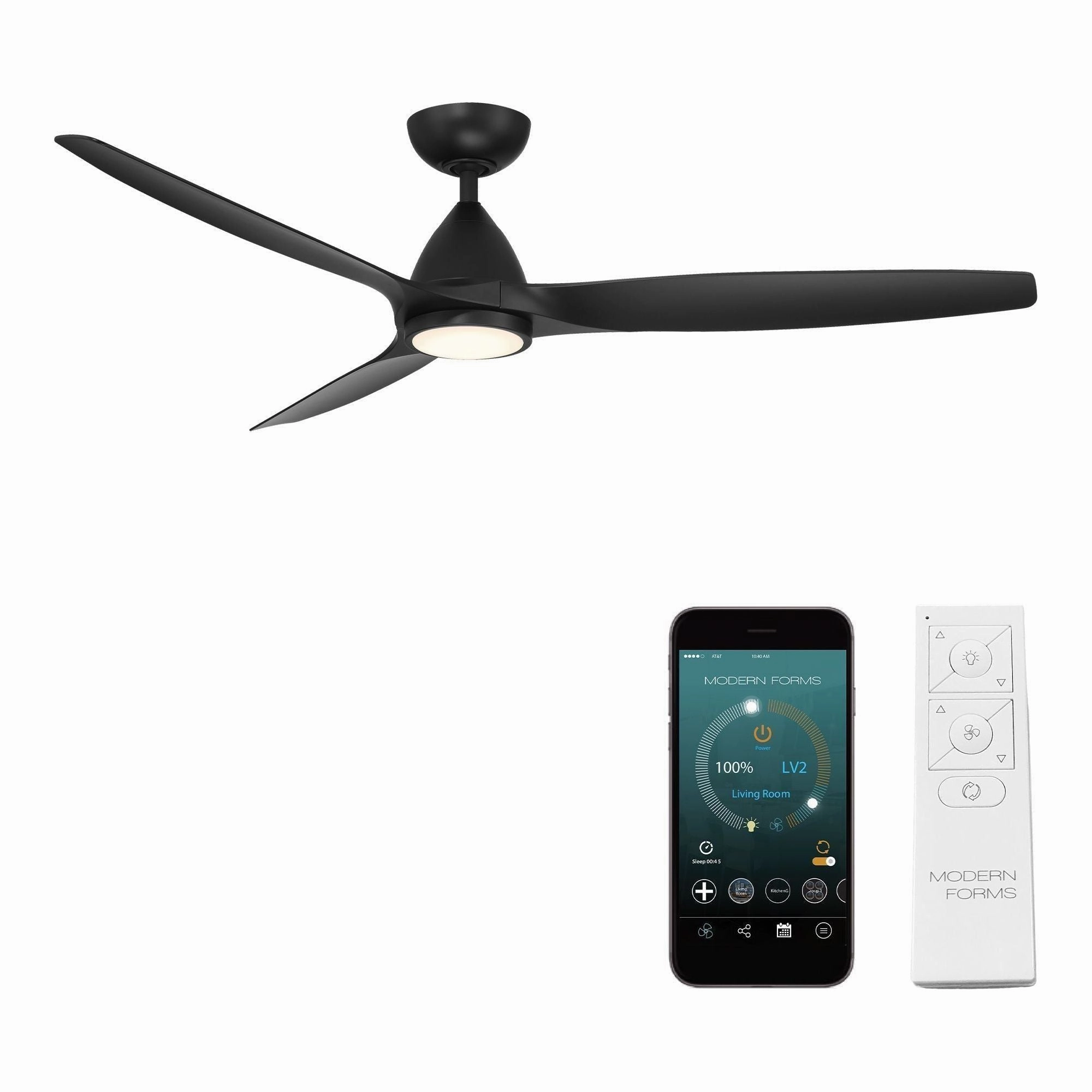 Skylark Indoor/Outdoor 3-Blade 62" LED Smart Ceiling Fan