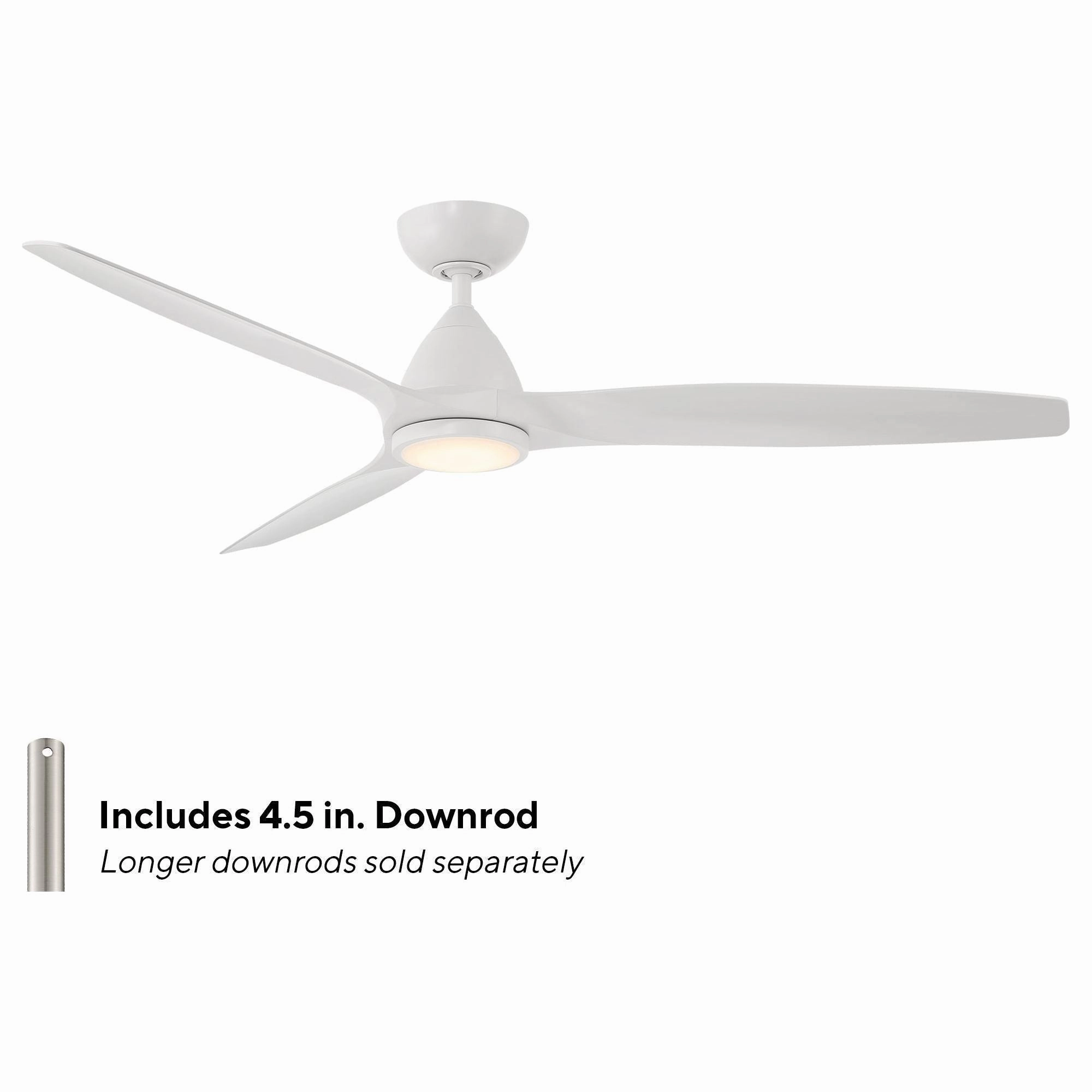Skylark Indoor/Outdoor 3-Blade 62" LED Smart Ceiling Fan