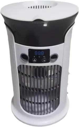 Small Portable Air Conditioning USB Charging Desktop Cooling Machine 3 Speeds Evaporative Windowless for Own Use Desktop fan with humidification feature