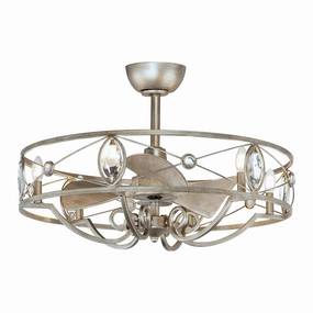 Solitaire Fandelight ceiling fans with integrated LED lighting