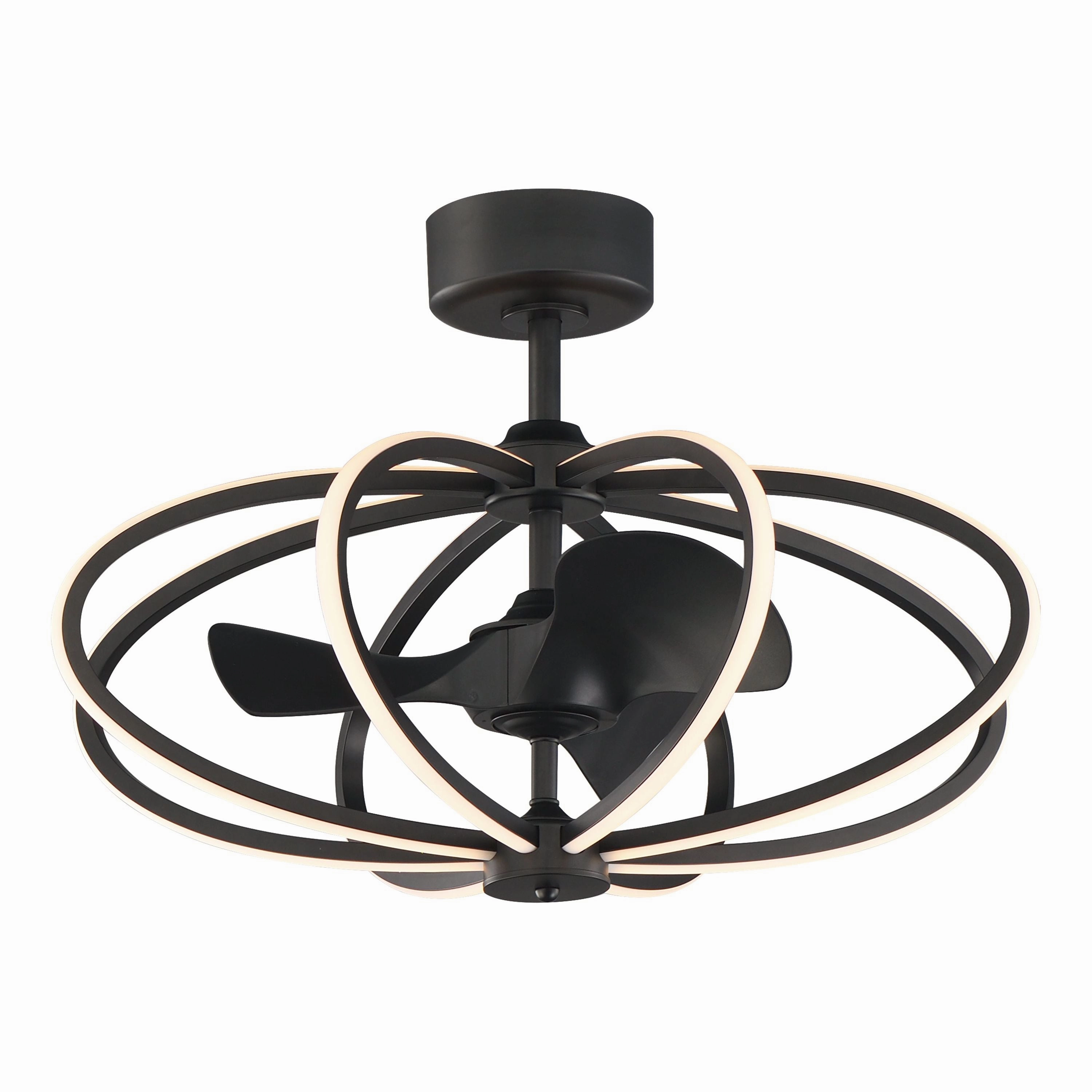 Solstice 8-Light WiFi-Enabled LED Fandelight led ceiling fans with light and remote