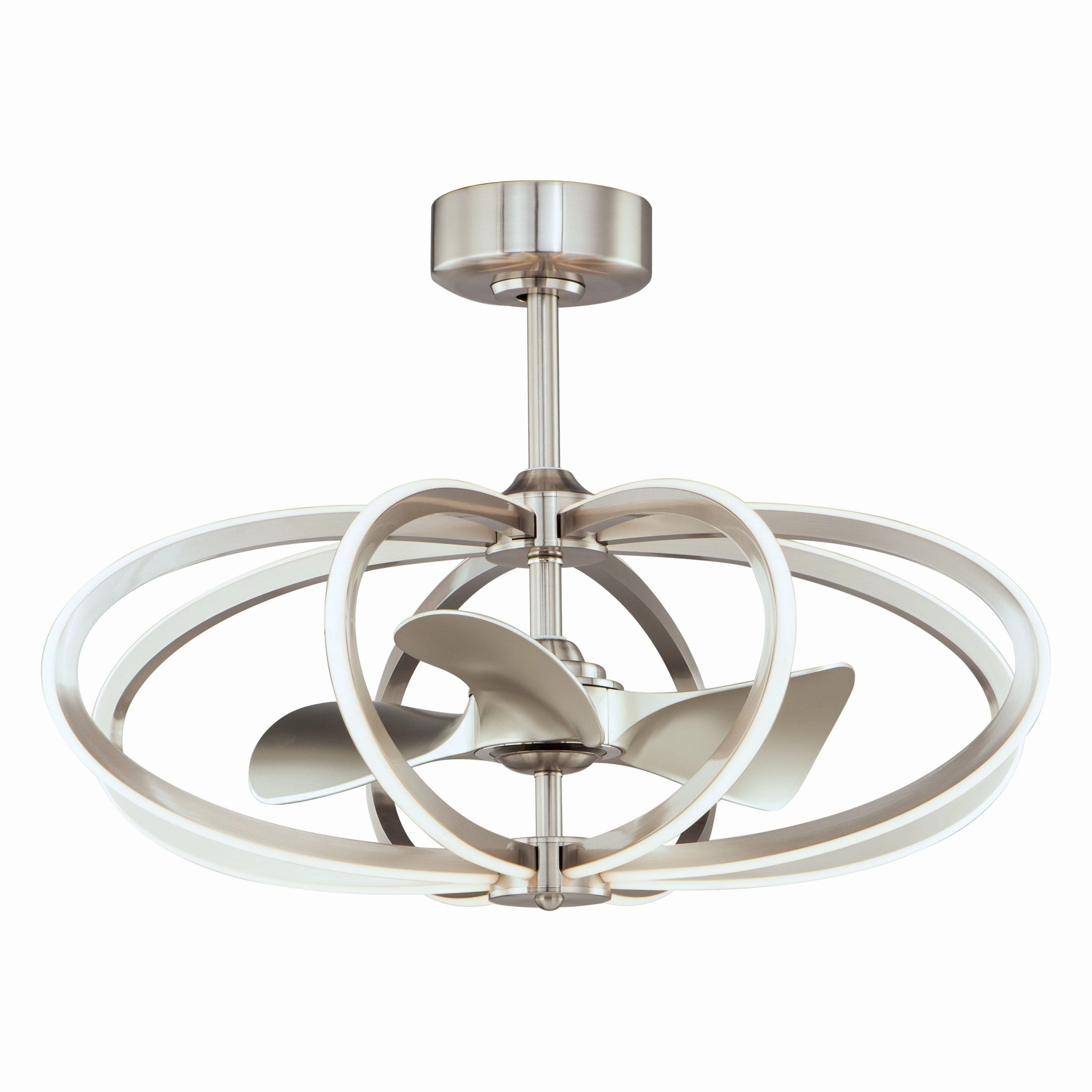 Solstice 8-Light WiFi-Enabled LED Fandelight led ceiling fans with light and remote