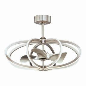Solstice Fandelight ceiling fans with integrated LED lighting
