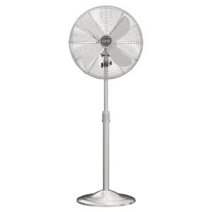 Stand Fan in Brushed Nickel portable table and wall fans for home use