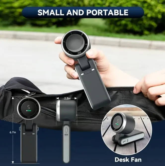 Summer Ourdoor essential - Portable Handheld Turbo Fan