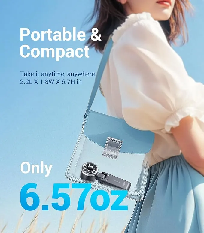 Summer Ourdoor essential - Portable Handheld Turbo Fan